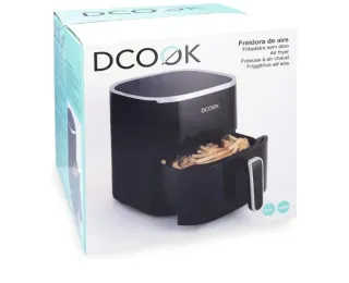 Freidora de Aire Dcook 8L Negra
