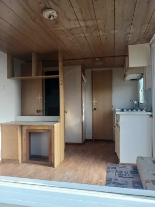 Bongalow de 20 metros cuadrados. Con enganche.