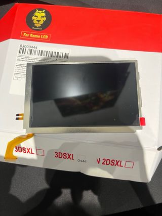 Nintendo 3DS XL Azul - Pantalla Rota + Recambio