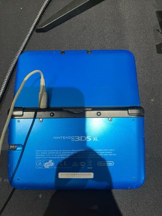 Nintendo 3DS XL Azul - Pantalla Rota + Recambio
