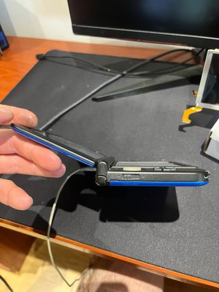 Nintendo 3DS XL Azul - Pantalla Rota + Recambio