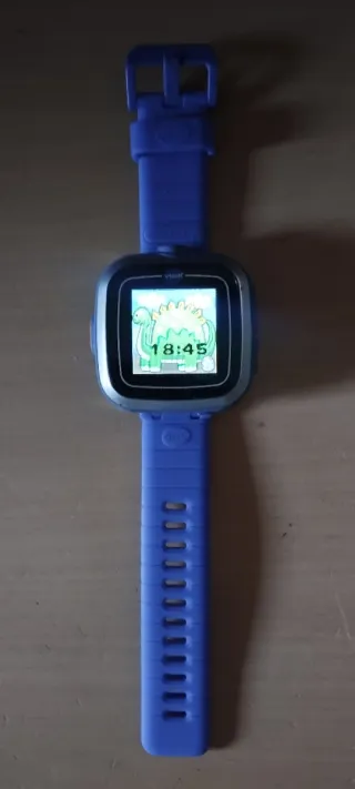 Reloj VTech Azul y Plateado