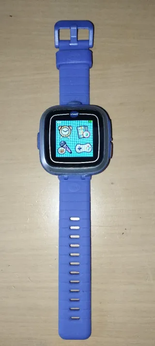 Reloj VTech Azul y Plateado