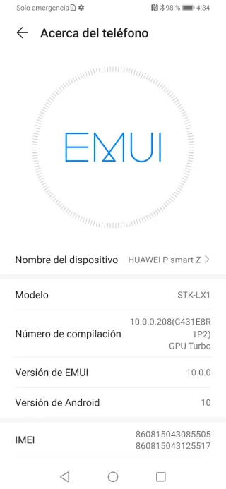 Huawei P Smart Z (2019)