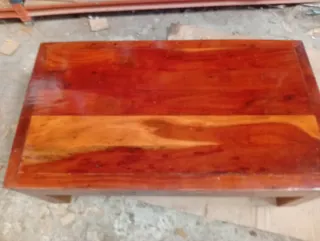 Mesa de centro madera maciza