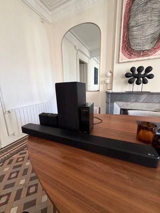 Barra Sonido LG SN4Y + Cinema Home Negro(5 piezas)