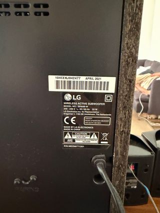 Barra Sonido LG SN4Y + Cinema Home Negro(5 piezas)