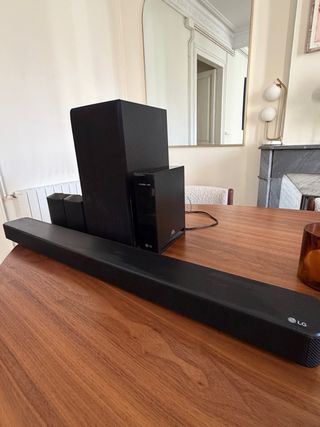 Barra Sonido LG SN4Y + Cinema Home Negro(5 piezas)