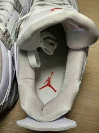 Jordan Retro 4 White Oreo Talla 43