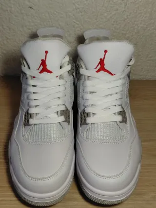 Jordan Retro 4 White Oreo Talla 43