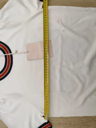 T shirt I BLUES bianco con righe