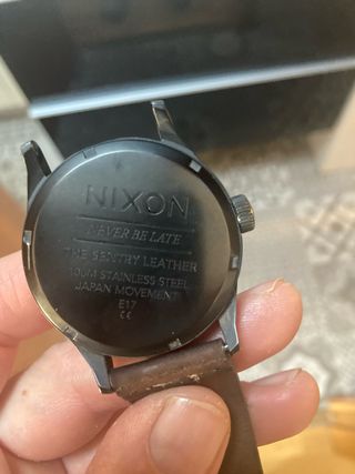 Reloj Nixon Marrón y Negro