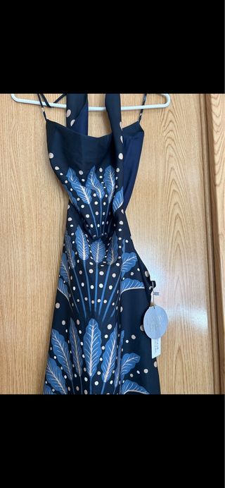 Vestido de fiesta azul talla M