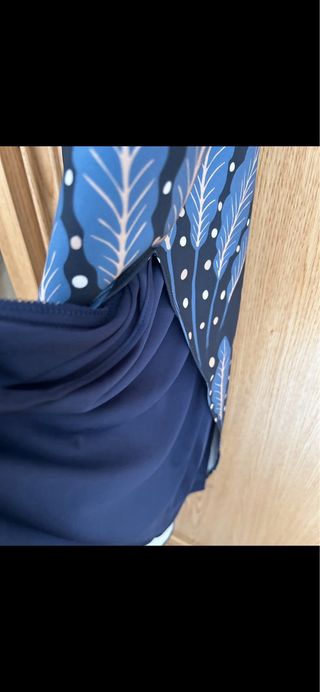 Vestido de fiesta azul talla M