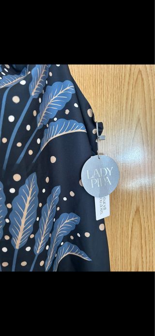 Vestido de fiesta azul talla M