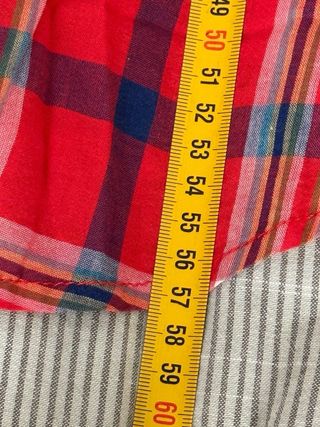 Camisa Hollister cuadros roja
