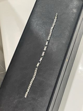 Pulsera Riviere/Espiga Plata Vintage