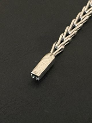 Pulsera Riviere/Espiga Plata Vintage