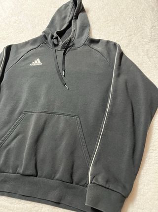 Sudadera ADIDAS Vintage Negra - Talla M (50x63)