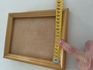 Marco de madera para cuadro