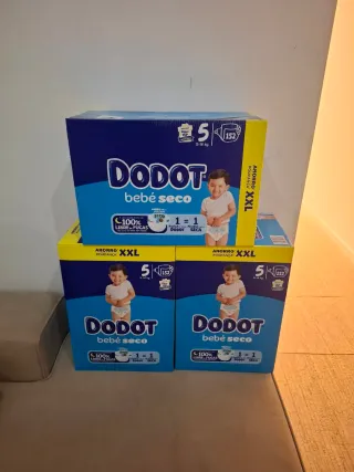 Fraldas Dodot Bebé Seco T5 -