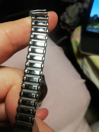 Orologio da polso SK argento e bianco