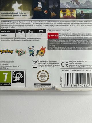 Leyendas Pokémon: Arceus Nintendo Switch