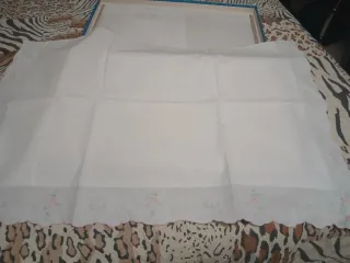 Lenzuola matrimoniali cotone ricamato