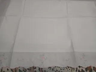 Lenzuola matrimoniali cotone ricamato