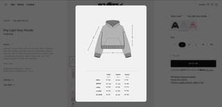 Hoodie / Sweatshirt Scuffers - Size S - Light Grey