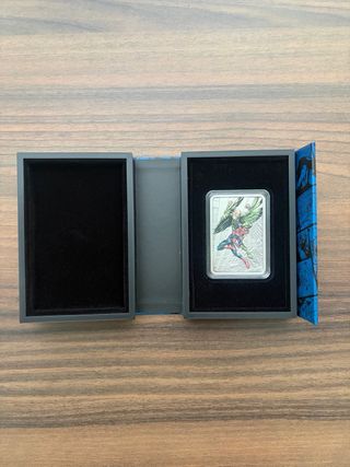 Moneda Plata Marvel Spider-Man vs Vulture 1 oz