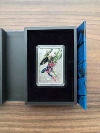 Moneda Plata Marvel Spider-Man vs Vulture 1 oz