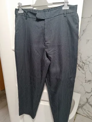 Pantalón  milrayas de verano (44-46)(5€)
