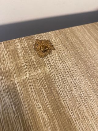 URGENTE - Mesa de escritorio básica madera y metal