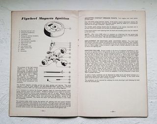 James Flying Cadet 150 - Livro de Instruções 1960