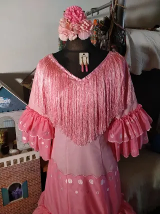 Traje Flamenca Gitana sevillana talla 44