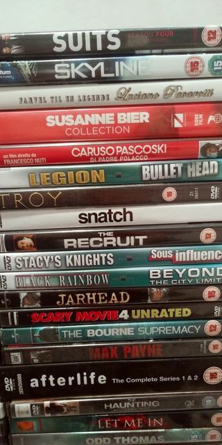 Lote 70 DVDs en Inglés