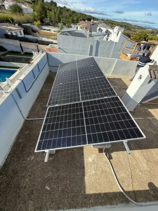 4 Estructuras Triangulares Placas Solares