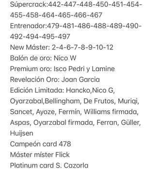 Cromos Adrenalyn XL Panini 2025-2026