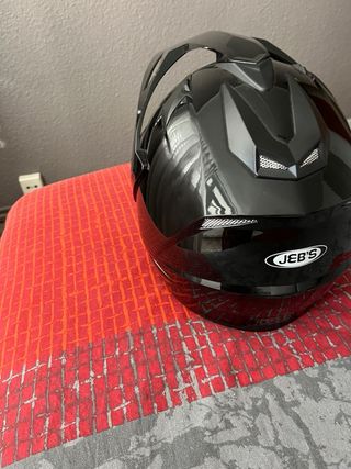 Casco Moto JEB'S Enduro/Motocross Negro