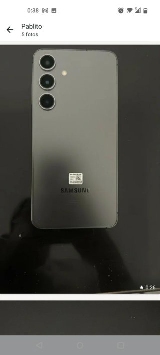 Samsung Galaxy S24 256GB Gris