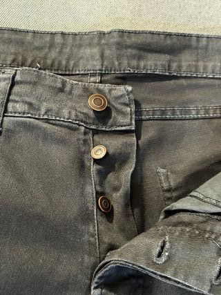 Million&Man jeans strappati neri streetwear tg48