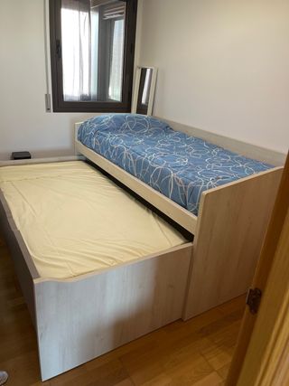 Cama nido 90cm con cajones