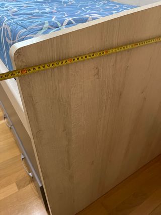 Cama nido 90cm con cajones