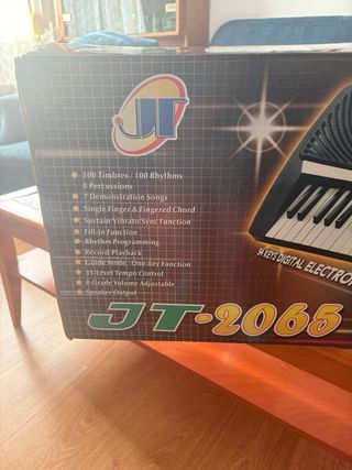 Piano Eléctrico 54 Teclas + Micrófono