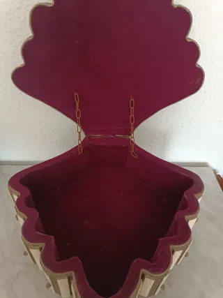 Caja joyero artesanal marroquí hueso