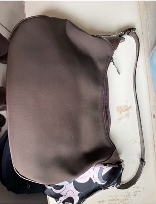 Borsa spalla Piero Guidi marrone e multicolor