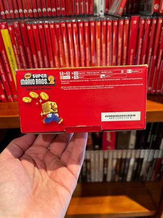 Caja y manual Nintendo 2DS Super Mario Bros