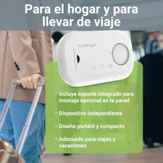 Detector Monóxido Carbono FireAngel FA6813