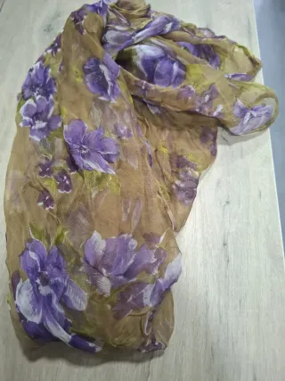 Pañuelo/Fular señora estampado floral